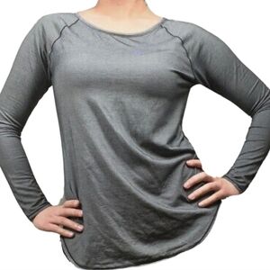 Athleta | Women's Shanti Micro Striped Long Sleeve Shirt (Size Small)